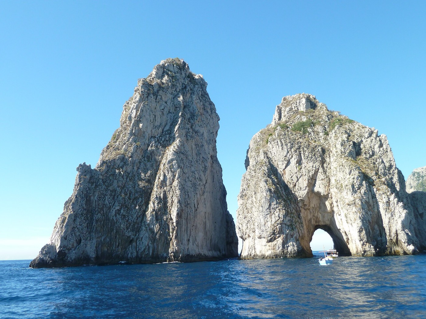 The Faraglioni rocks off Capri